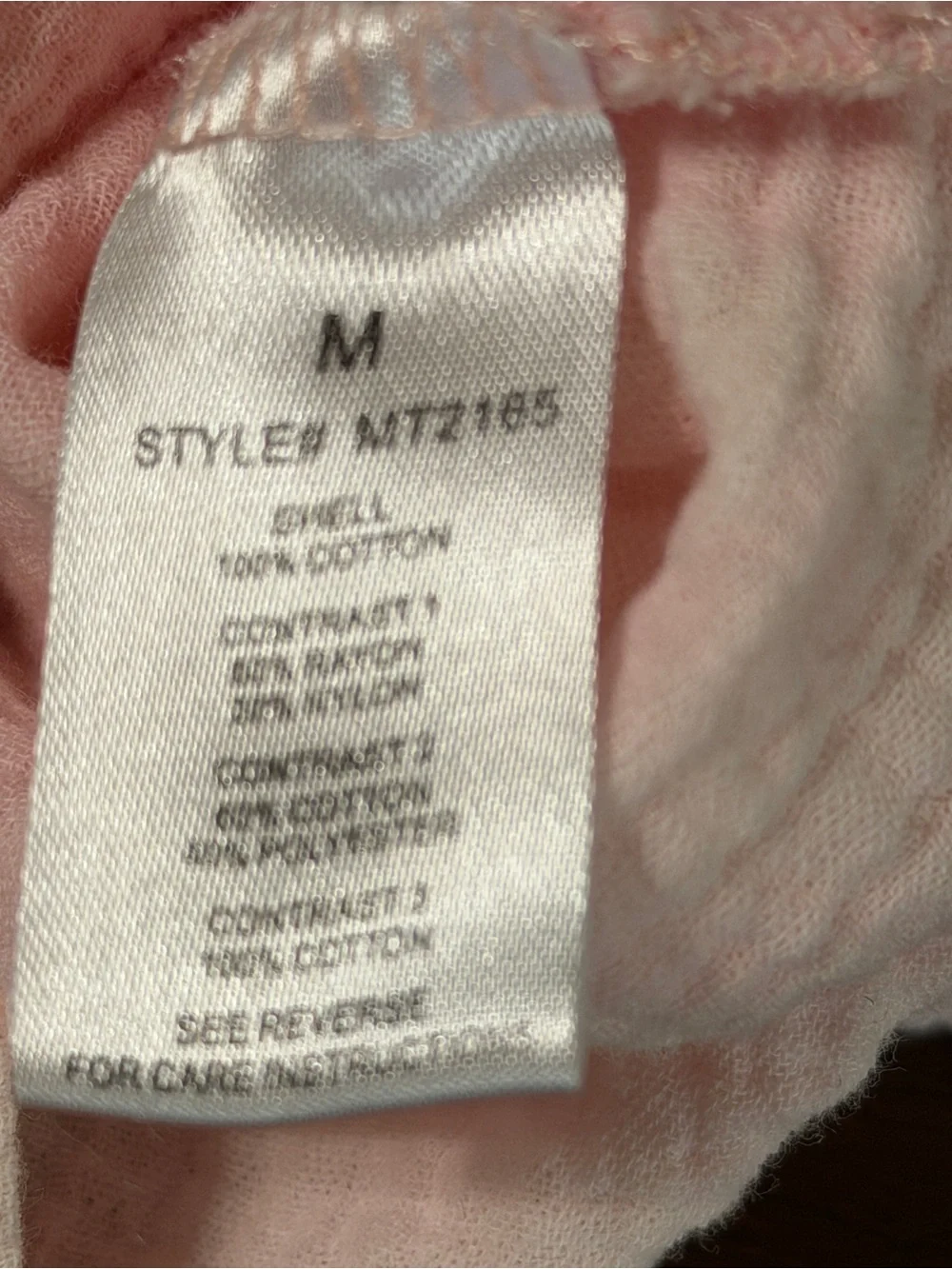 Oli & Hali Light Pink Patchwork Star Button-Up Top - Picture 3 of 7